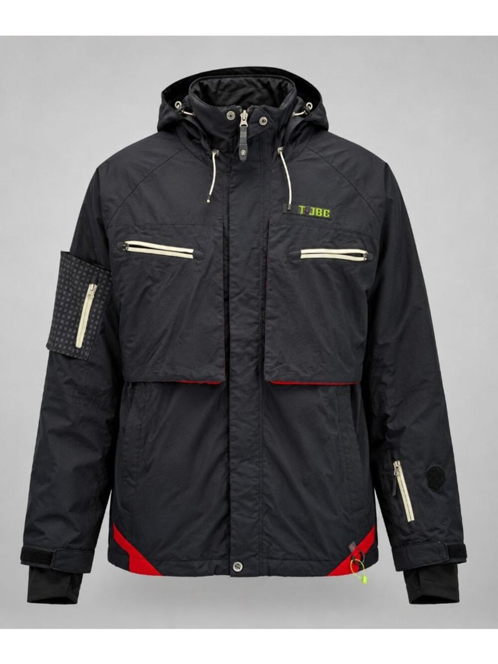 Tobe Outerwear Men’s XXL Insulated Snowmobile Jacket – Black 2XL